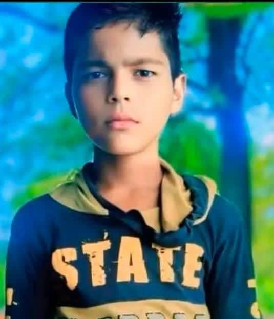 Pickup Max vehicle involved in road accident on Shahved Marg in Nibohra Fatehabad where 12-year-old Pinkal died