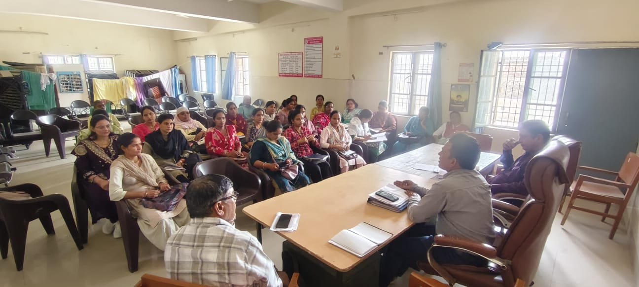 Awareness program on National Vaccination Day at CHC Achhnera and Baroli Ahir in Fatehabad, Agra