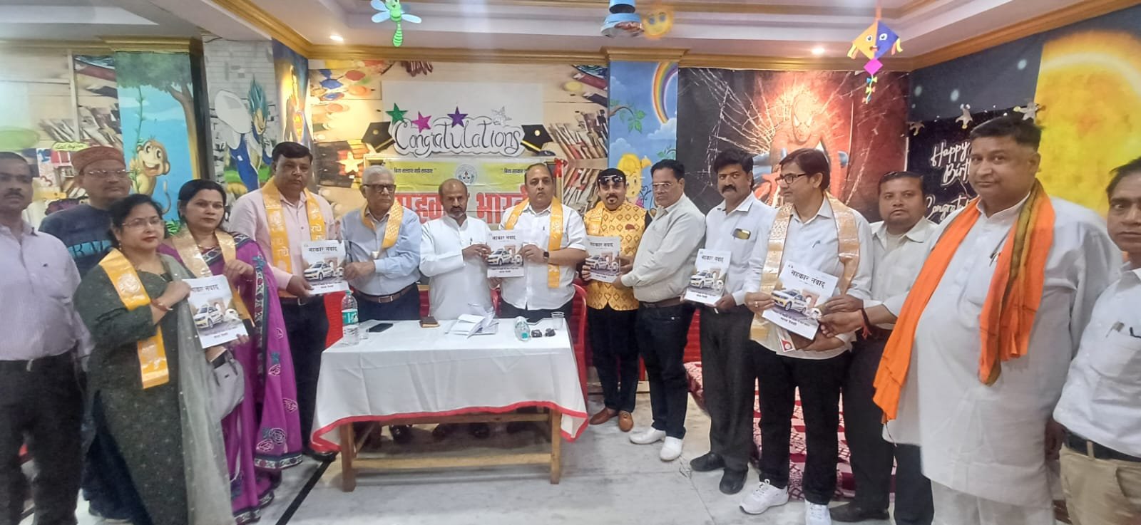 Sahkar Bharti officials conducting three-day organizational meetings in Agra Mandal with representatives from Mathura, Agra and Firozabad