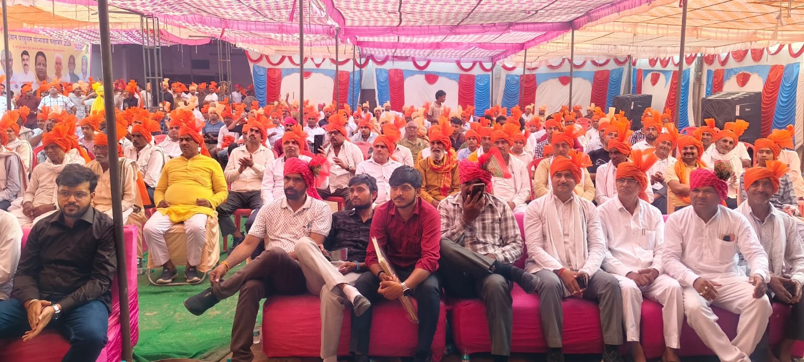 Lord Parshuram Shobhayatra in Fatehabad with large Vipra community gathering and social unity message