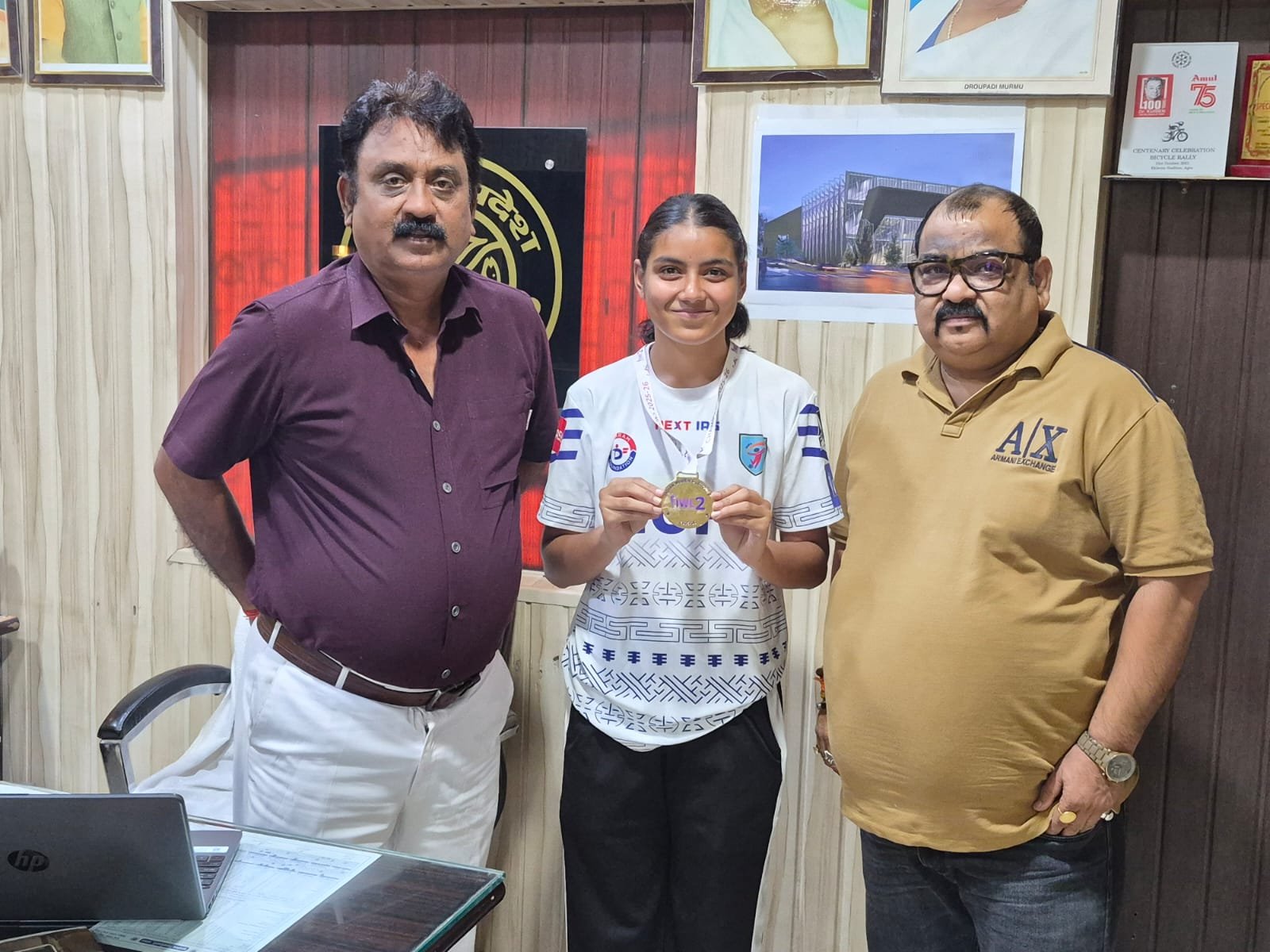 Hops FC Delhi women football team celebrating IWL 2 2025-26 championship victory
