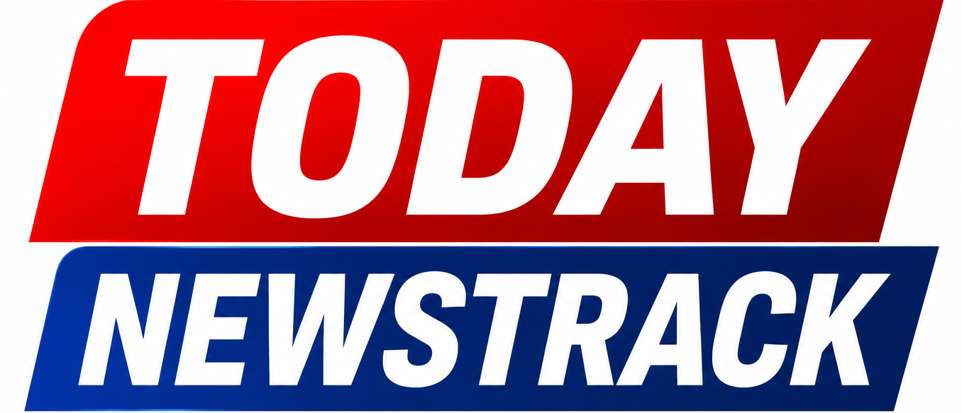 Today News Track official advertisement banner promoting latest breaking news, local news updates, politics, business, education, crime, sports and digital journalism platform in India.