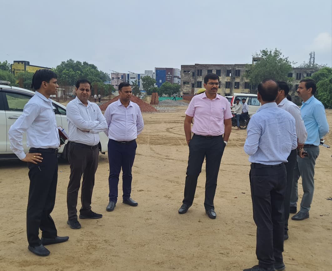 Agra District Magistrate Manish Bansal inspects arrangements and reviews preparations ahead of Chief Minister Yogi Adityanath's scheduled visit to Agra on July 25, 2026.