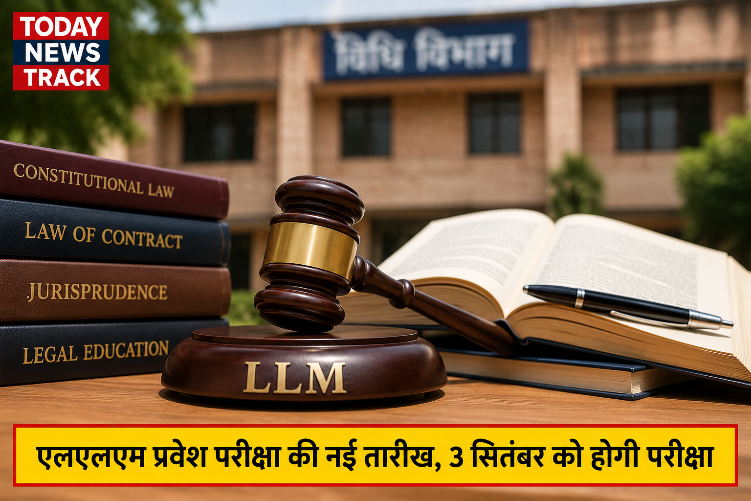 LLM entrance exam rescheduled to September 3 2026 at Dr Bhimrao Ambedkar University