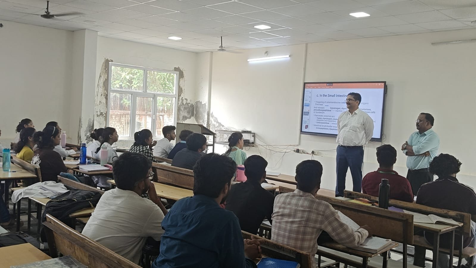 Legal Awareness Camp at MD Ayurvedic College Agra on legal rights, cyber safety, and free legal aid