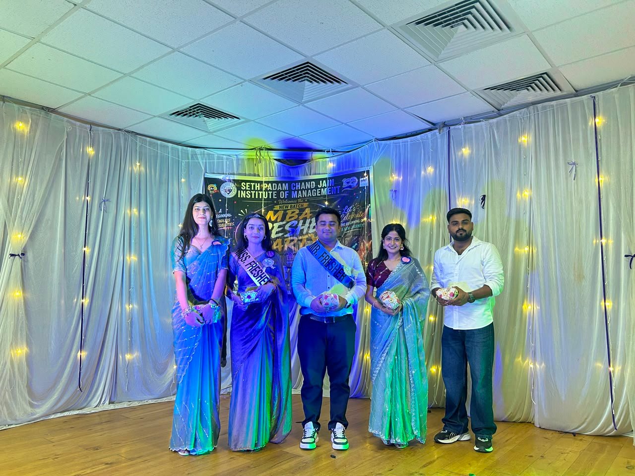 MBA Freshers Party 2026 at Dr. Bhimrao Ambedkar University Agra