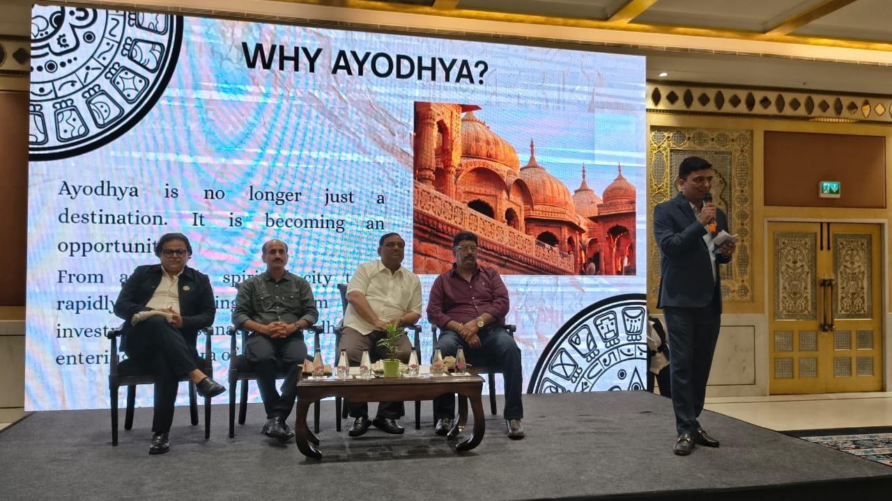 Agra Chamber members meeting for Ayodhya property investment project