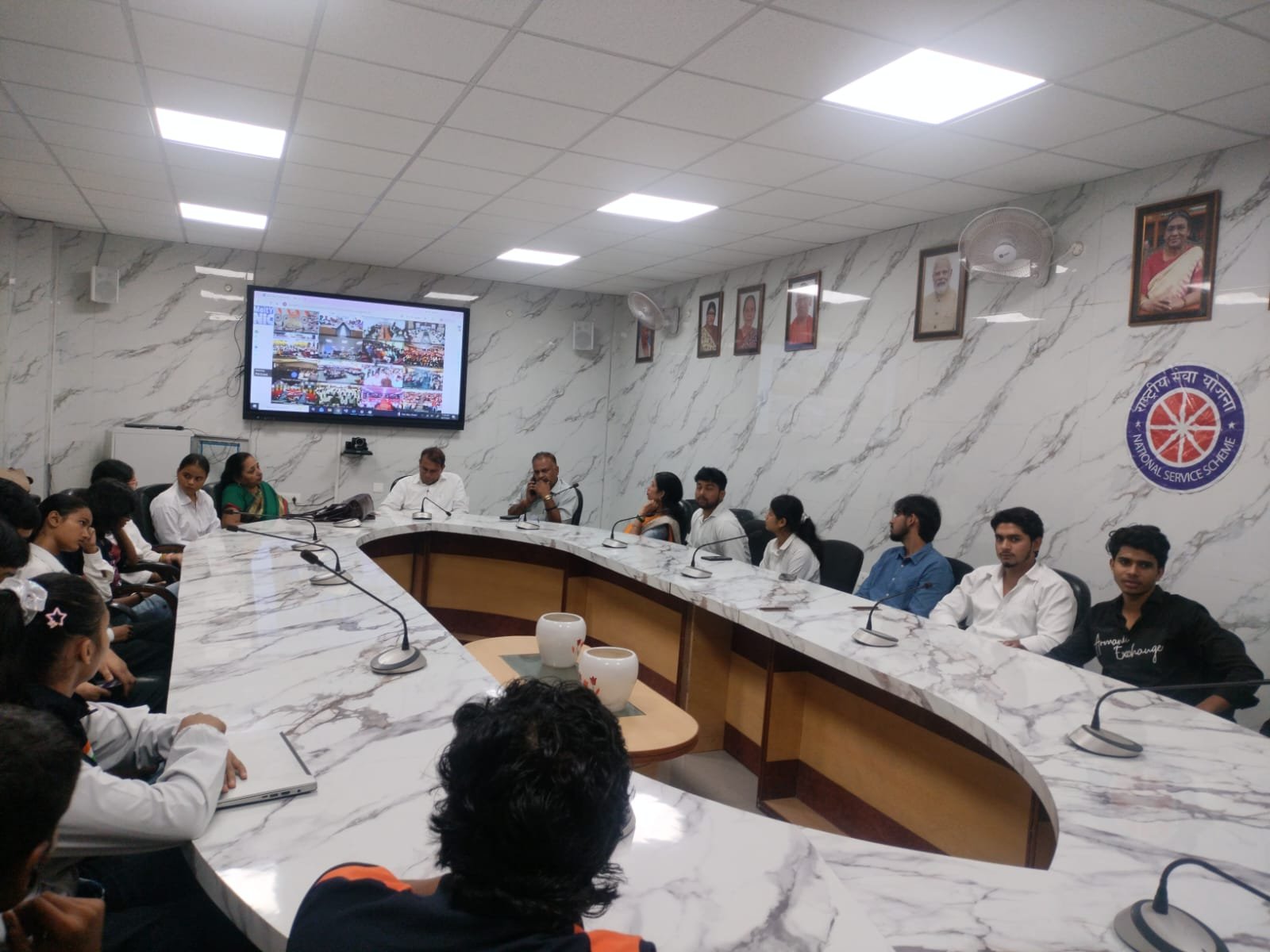 Yuva Samvad programme organized by National Service Scheme at Paliwal Campus Agra