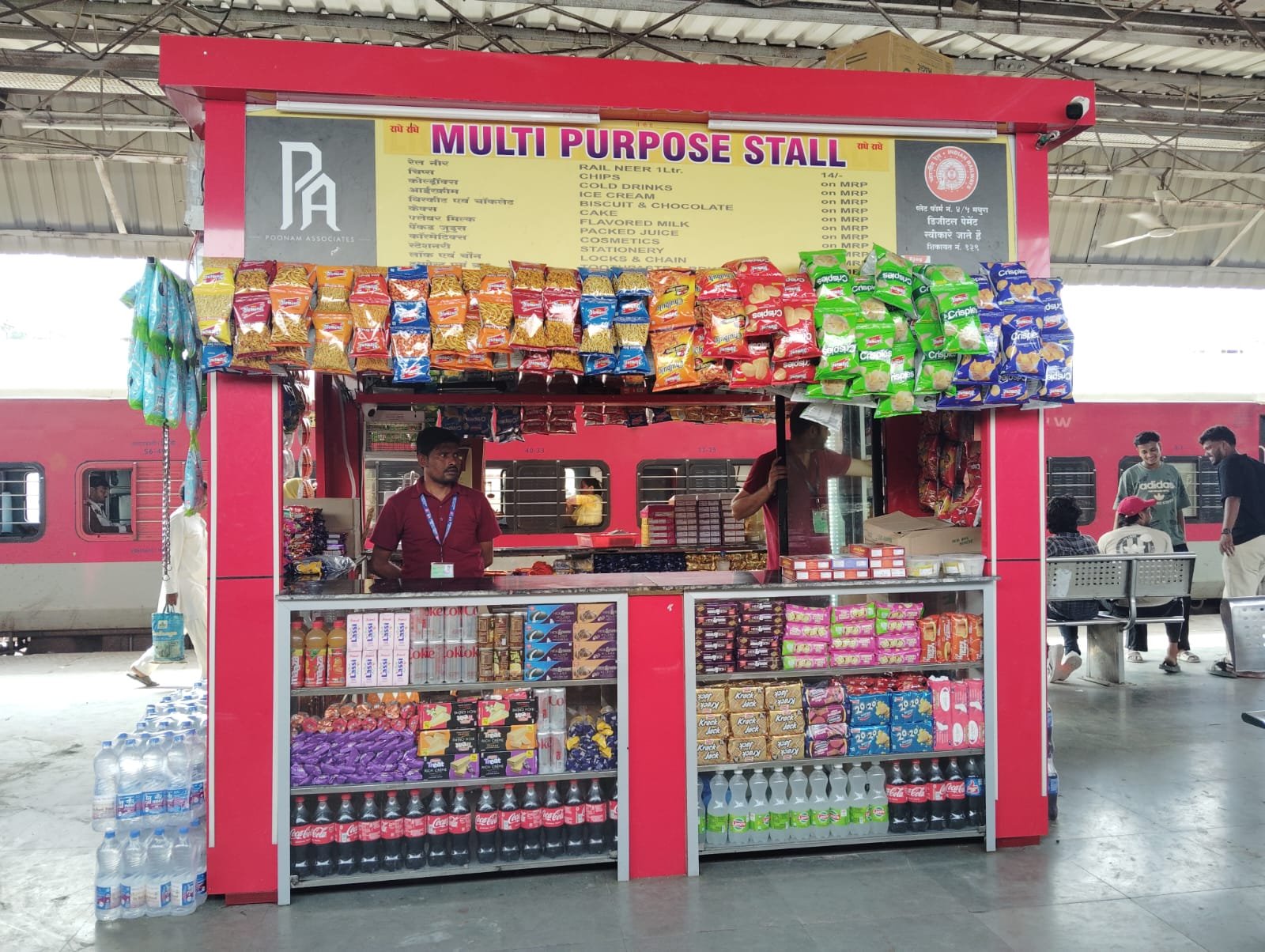Improved food and drinking water services for passengers on North Central Railway trains