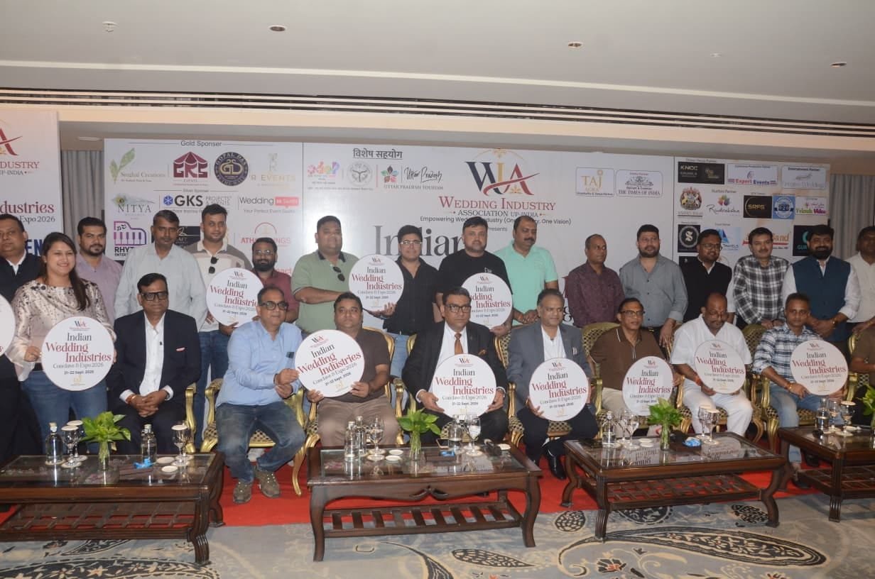 Announcement ceremony of Indian Wedding Industries Conclave and Expo 2026 in Agra