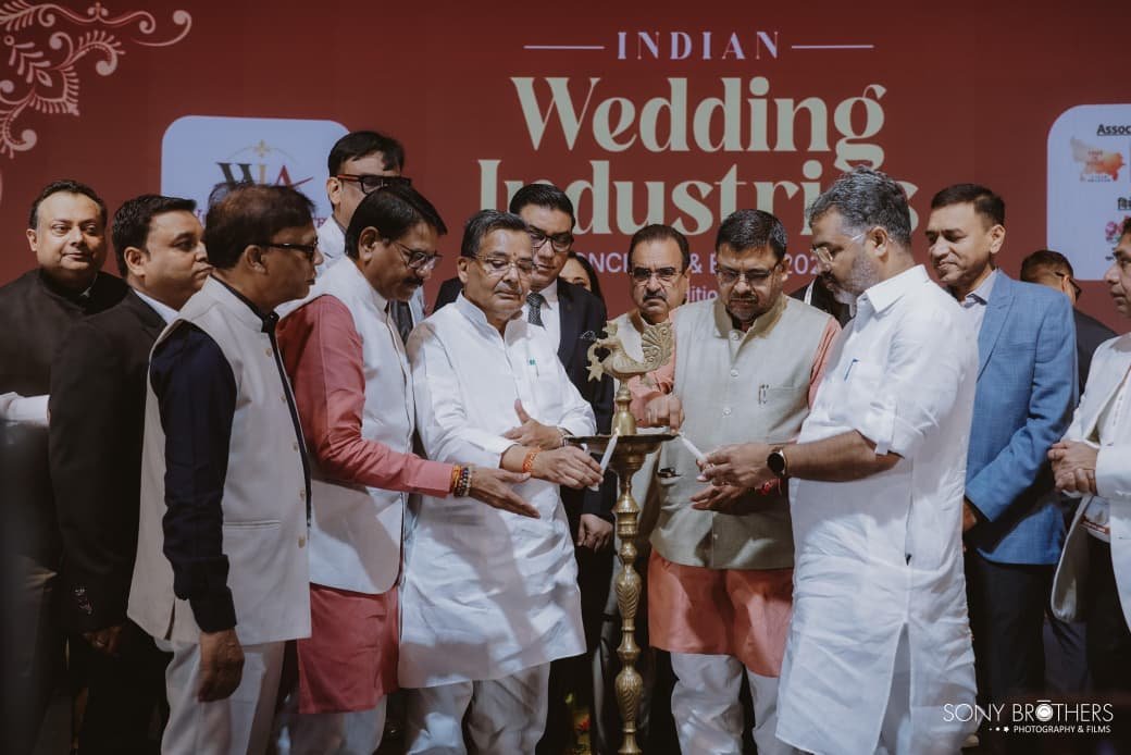 Tourism Minister Jayveer Singh inaugurates Indian Wedding Industries Conclave and Expo 2026 at Taj Hotel
