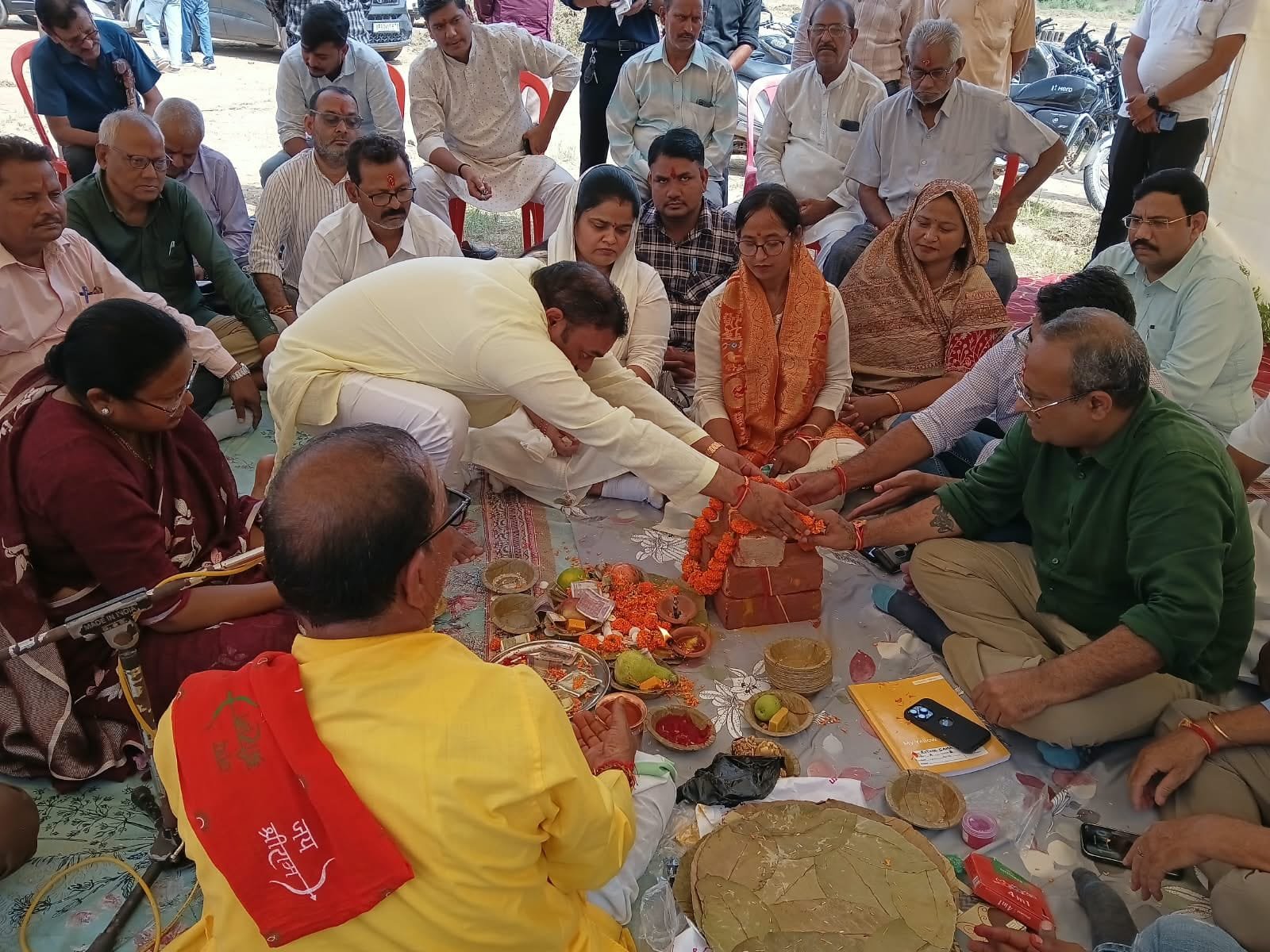 Bhumi Pujan for Guru Ravidas 650th Jayanti Samrasta Mahotsav in Agra
