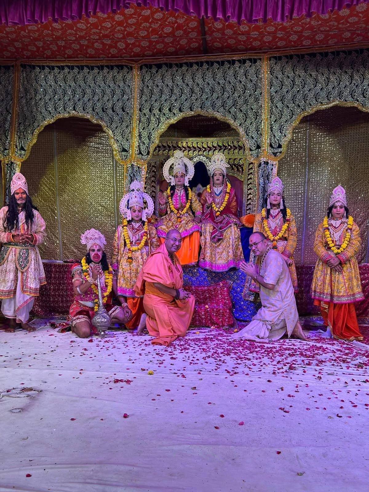 Ram Barat procession and Tulsi Shaligram Vivah at Shiv Vatika in Shamshabad Agra