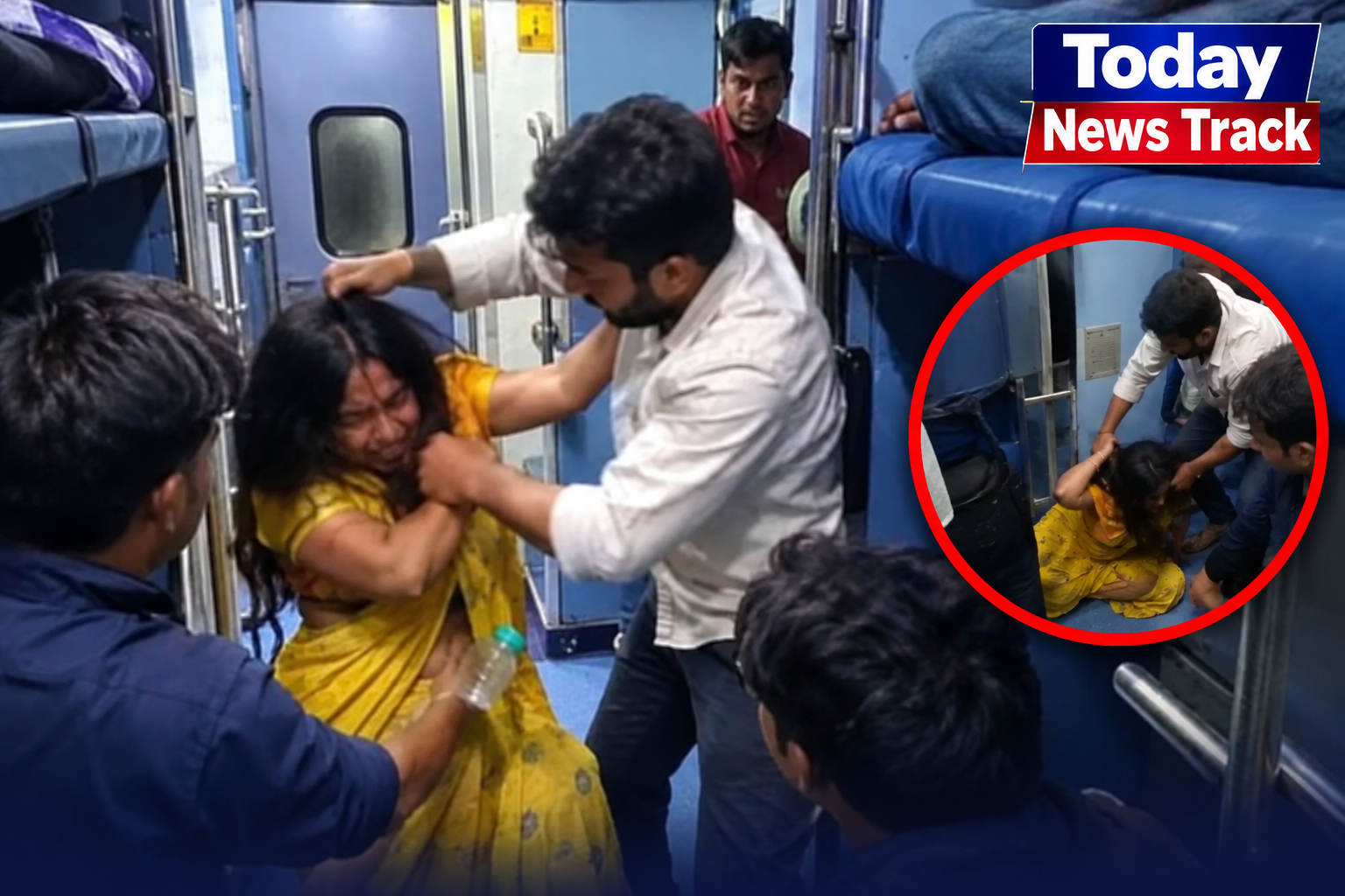Woman assaulted inside Geeta Jayanti Express as viral video prompts RPF CCTV investigation