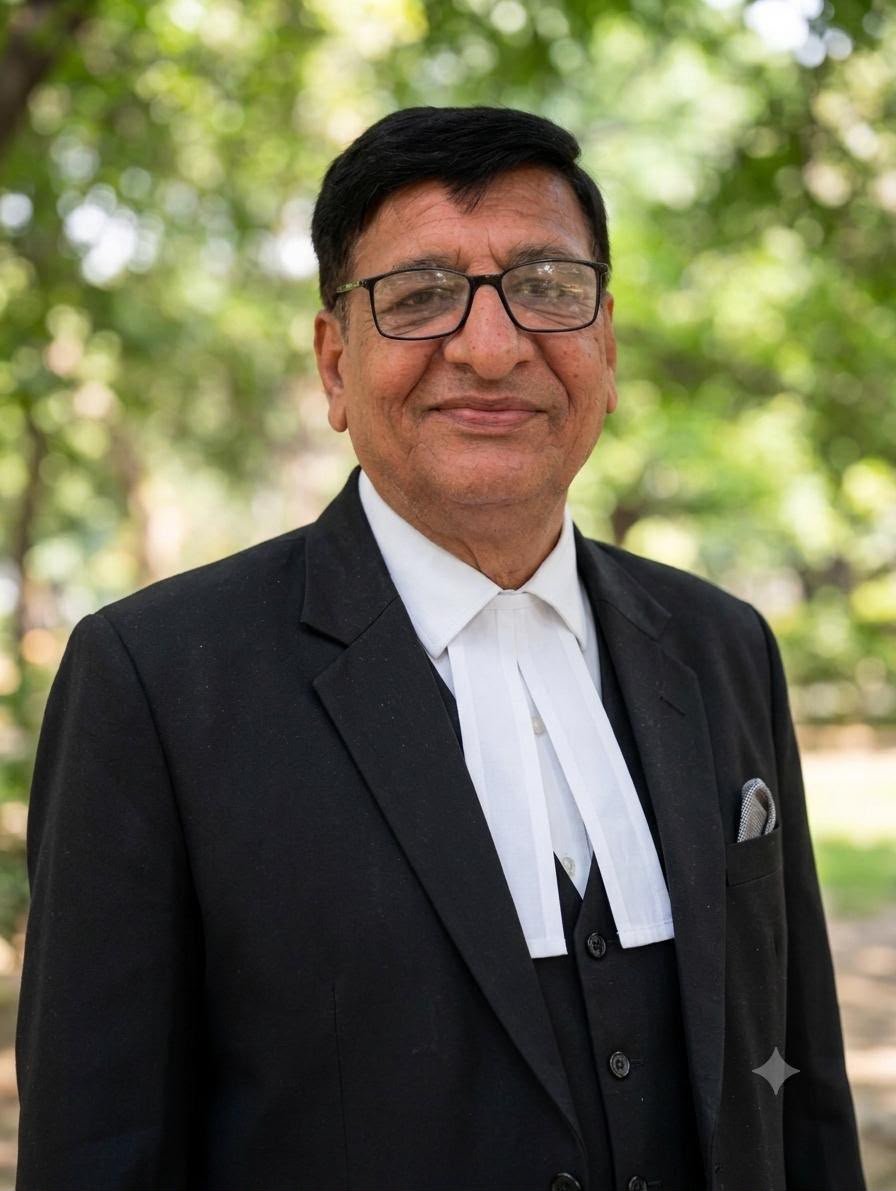 Advocate K C Jain at the Supreme Court