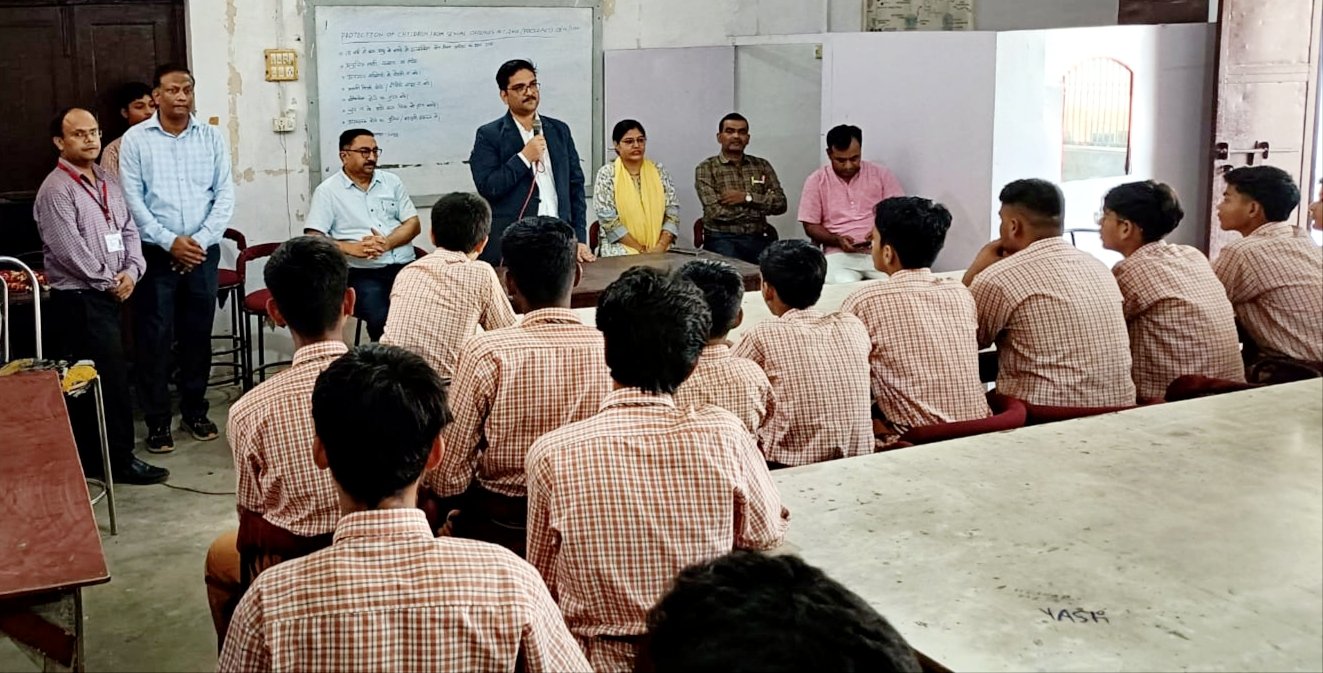 POCSO Act awareness program for students at M.D. Jain Inter College Agra