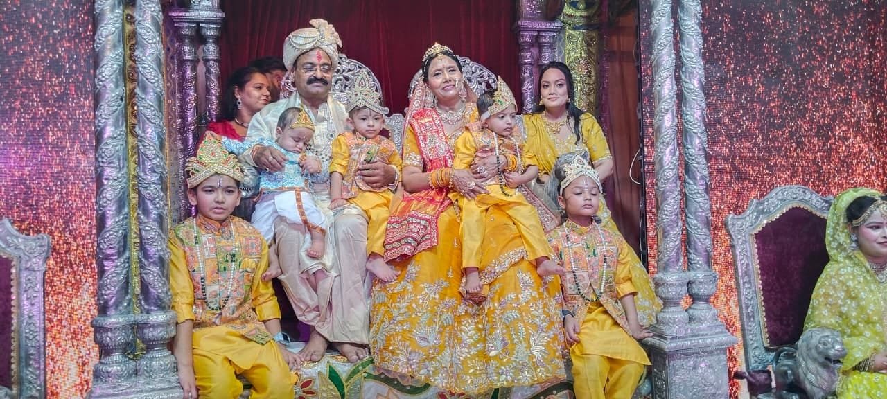 Ram Janmotsav celebration during Ram Leela Mahotsav 2026