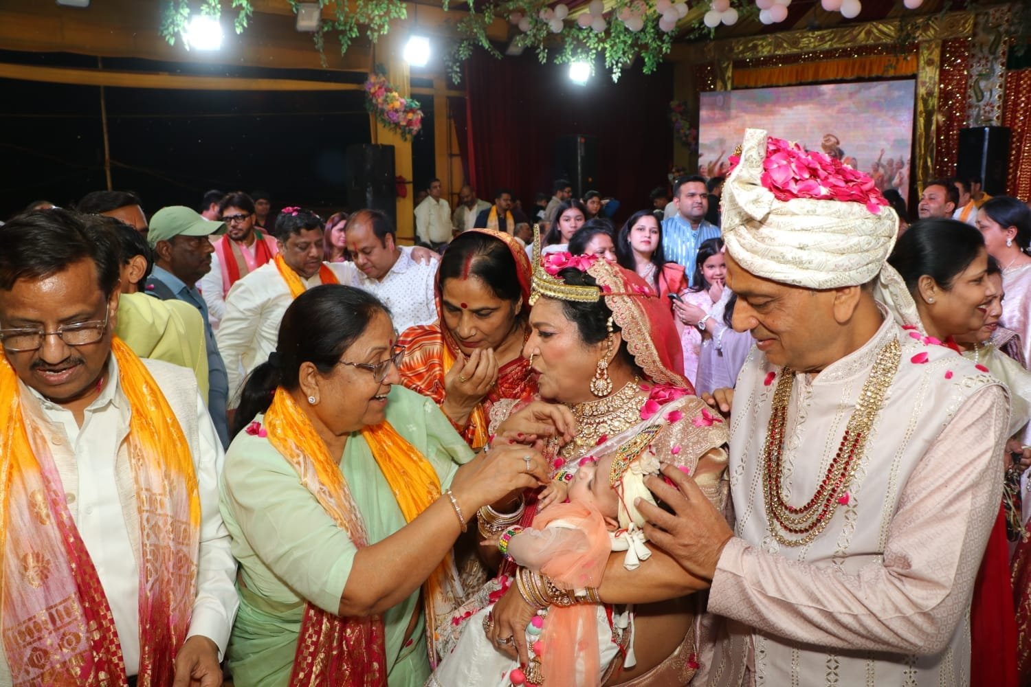 Sita Janaki birth scene during Ramleela in Agra