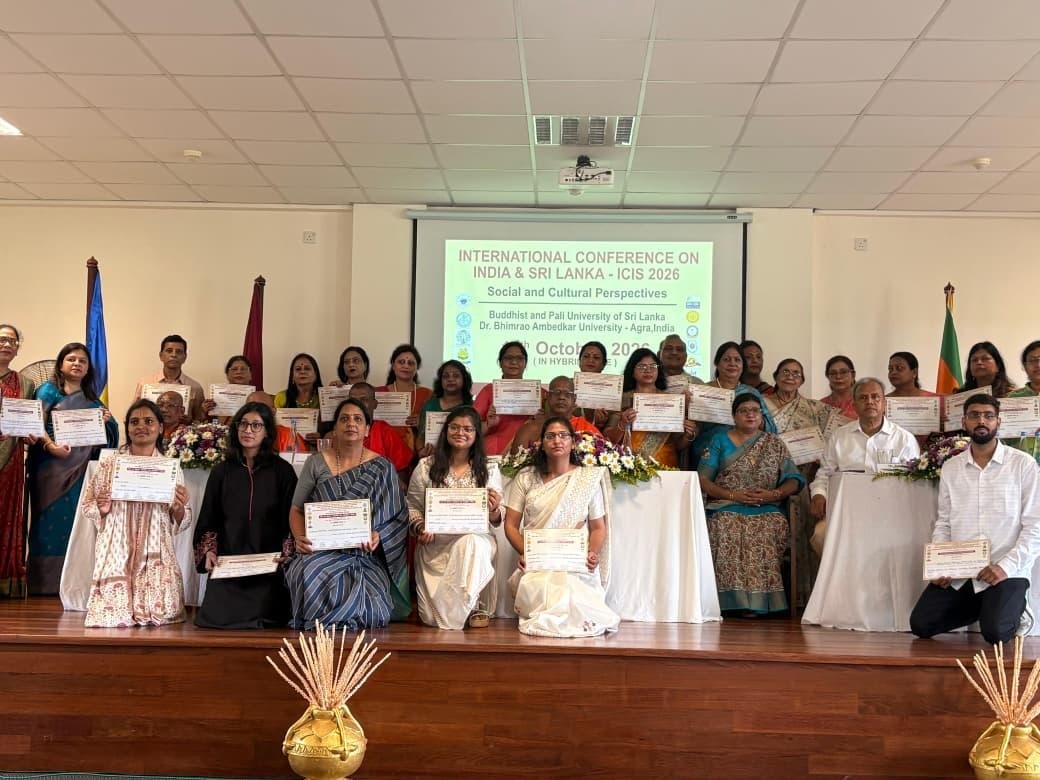 Dr Ashu Rani at the India Sri Lanka International Conference 2026 in Colombo