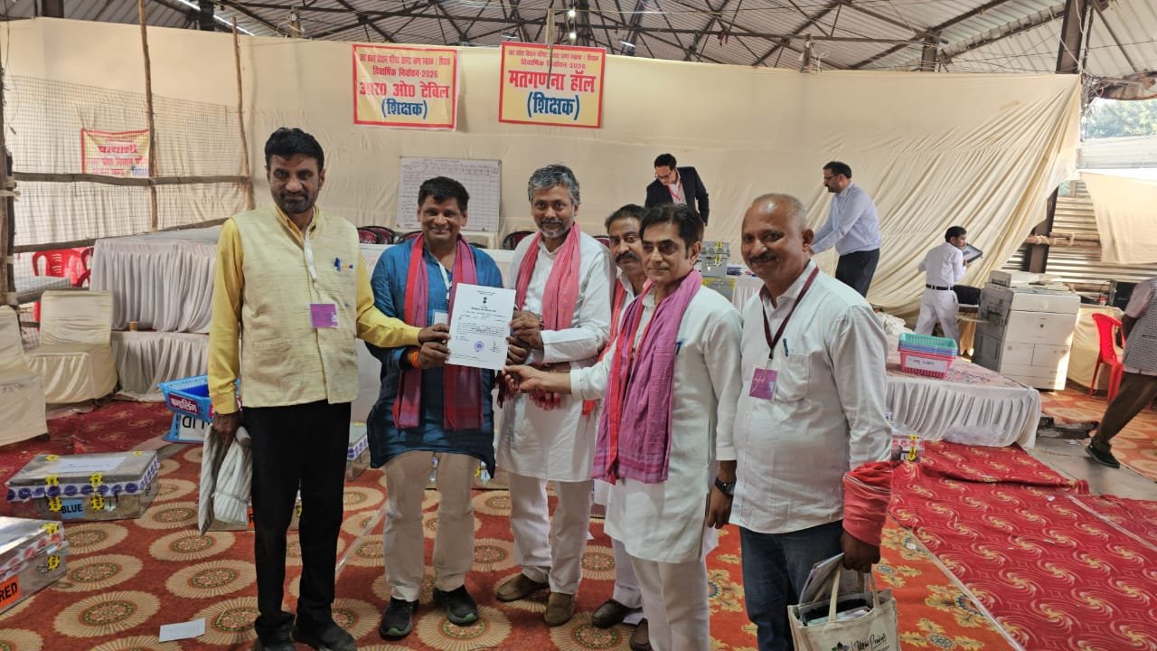 Akash Agrawal Wins Teacher MLC Seat, BJP Wins Graduate MLC Seat in Agra