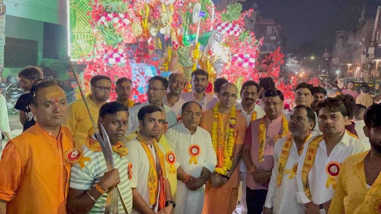 Agra Dussehra Shobhayatra with 36 Tableaux