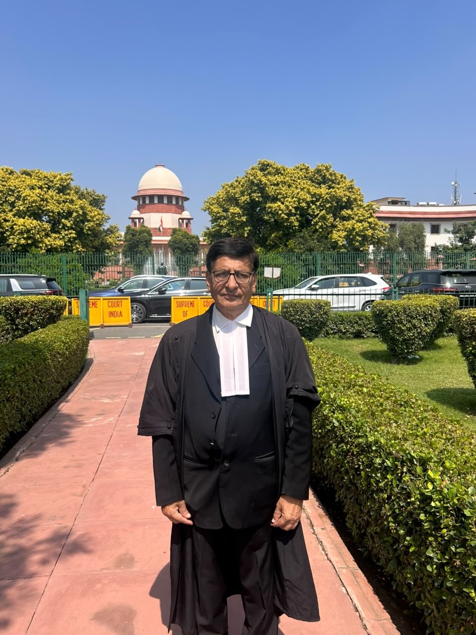 K.C. Jain, Supreme Court advocate from Agra, petitioner in a PIL seeking affordable medicines and medical devices.