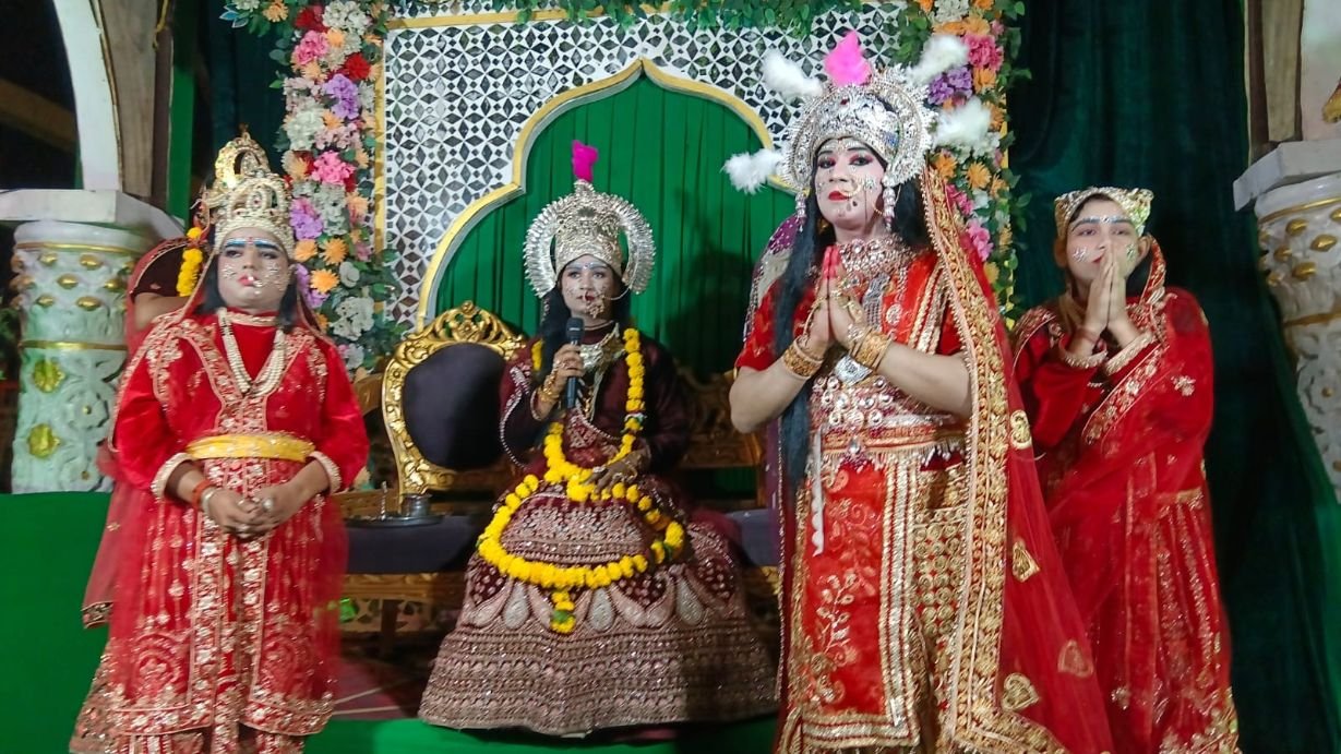 Janakpuri Mahotsav 2026 Agra: Sita Approaches Lord Ram for Jai Mala